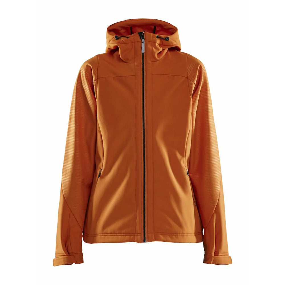 Dames shell jas Craft wind- en waterdicht, Oranje - 261905073