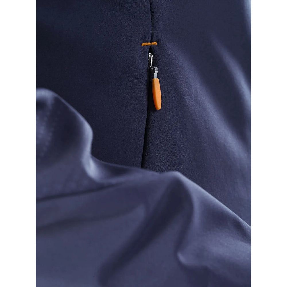 shell jack softshell dames craft gravel navy detail   261905073