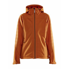 Dames Shell Jas Craft – Wind- en Waterdicht Oranje