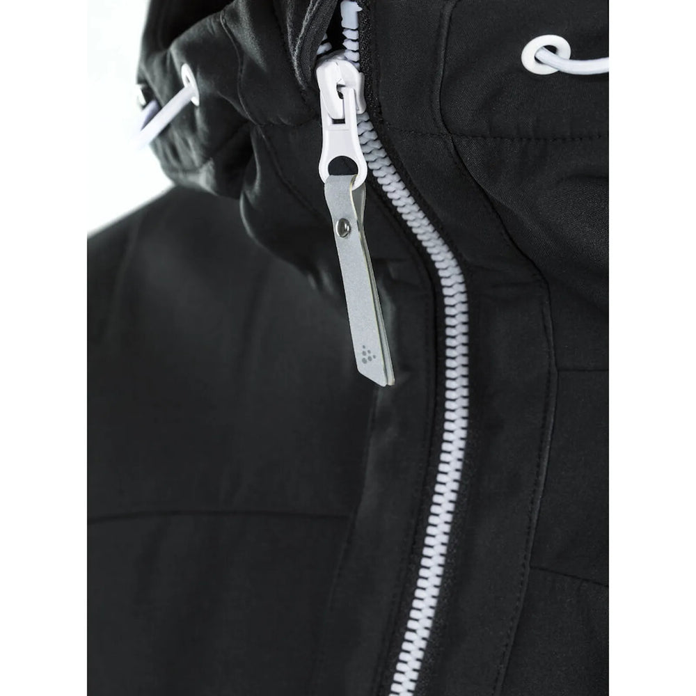 shell jack softshell dames craft gravel zwart detail 261905073