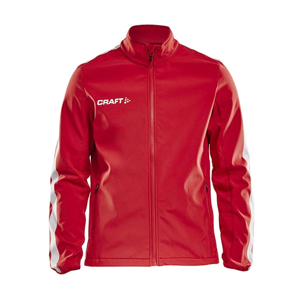 craft pro control softshell jacket m Brick Rood voorzijde 261906722