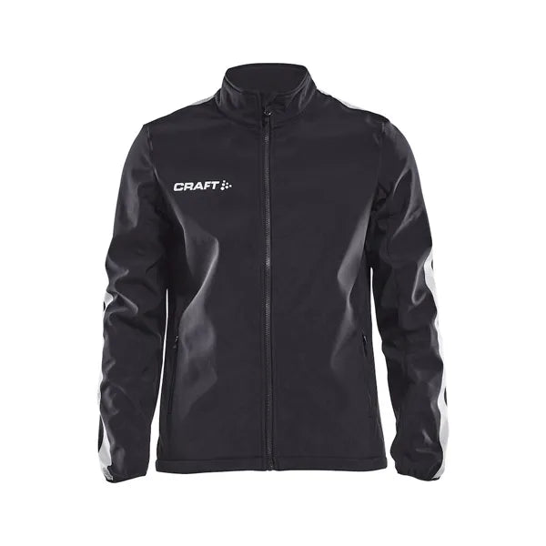 jack softshell heren craft zwart voorzijde 261906722