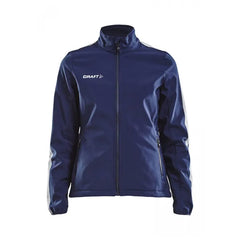 Softshell Jack voor Dames van Craft Navy