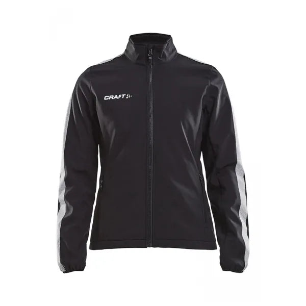 jack softshell dames craft zwart voorzijde 261906723