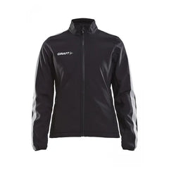 Softshell Jack voor Dames van Craft Zwart