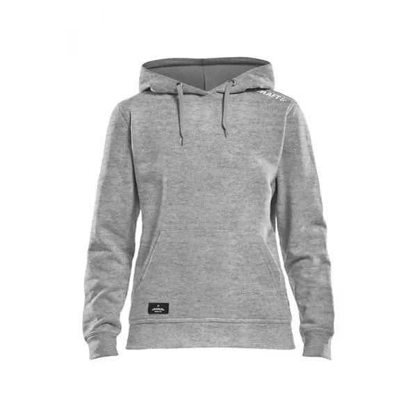 hoodie community capuchon dames craft sports grey melange voorzijde 261906973