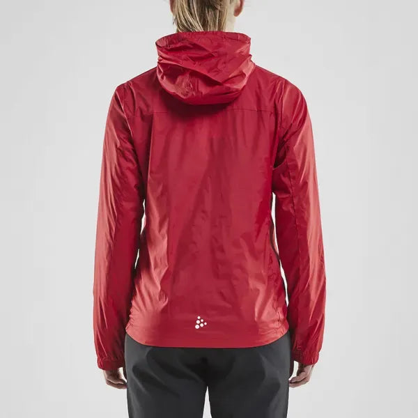 windjack capuchon dames craft rood achter zijde 261908112