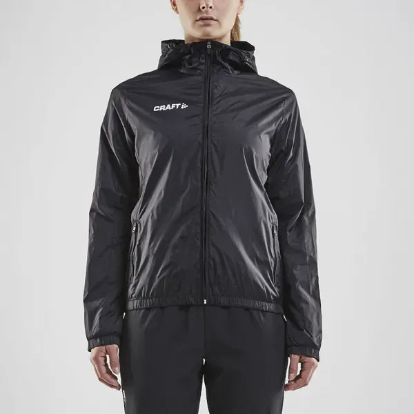 windjack capuchon dames craft zwart sfeer foto 261908112