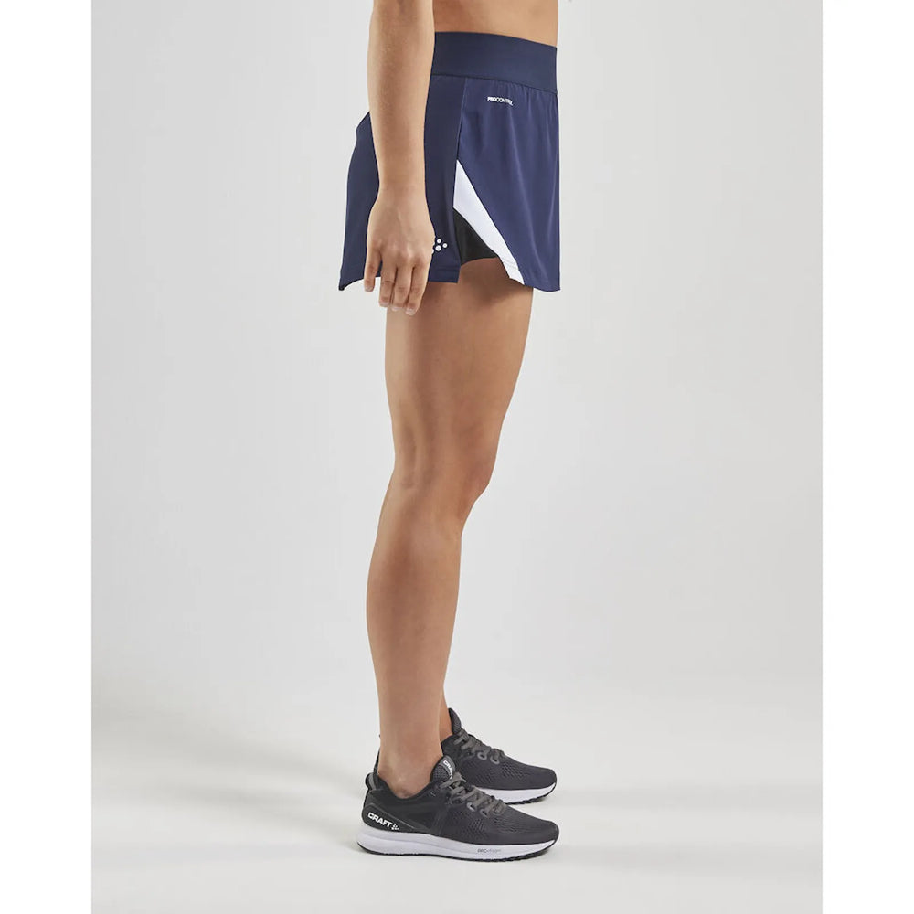 Pro control impact rok voor dames van Craft, Blauw - 261908240
