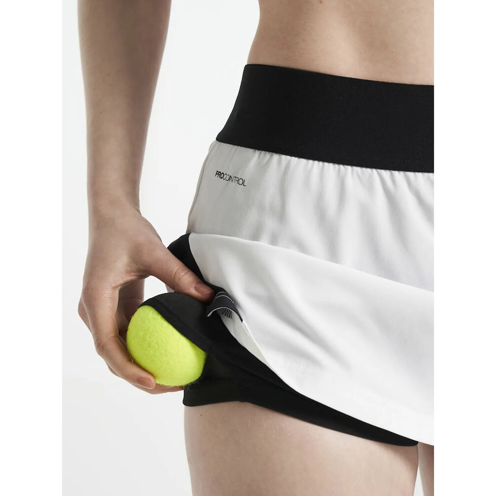 Pro control impact rok voor dames van Craft, Wit - 261908240