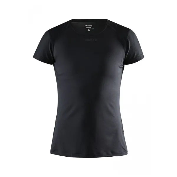 sport shirt slim tee dames craft-zwart 261908767