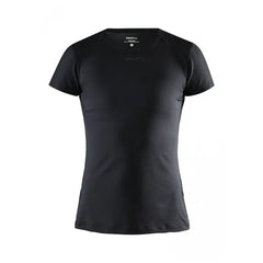 Sport Shirt Slim Tee Dames van Craft - Zwart