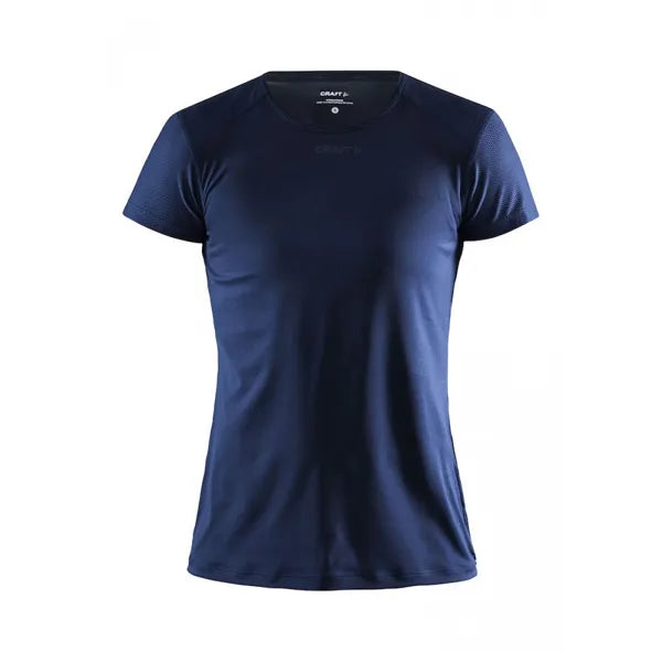Sport shirt slim tee dames van Craft, Blauw - 261908767