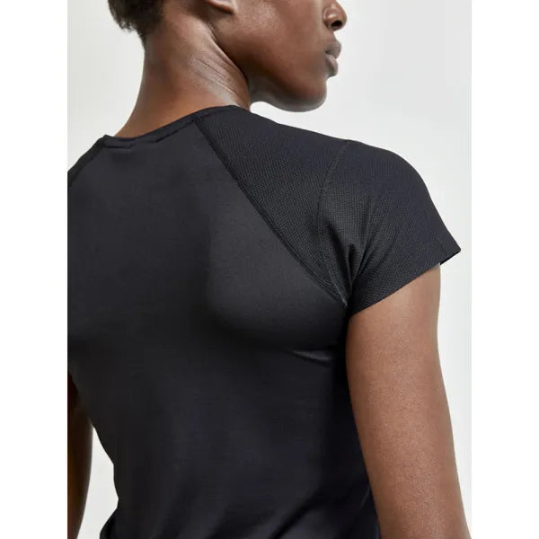 Sport shirt slim tee dames van Craft sfeerbeeld, Zwart - 261908767