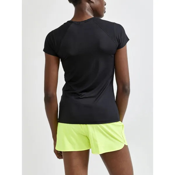 Sport shirt slim tee dames van Craft, Zwart - 261908767