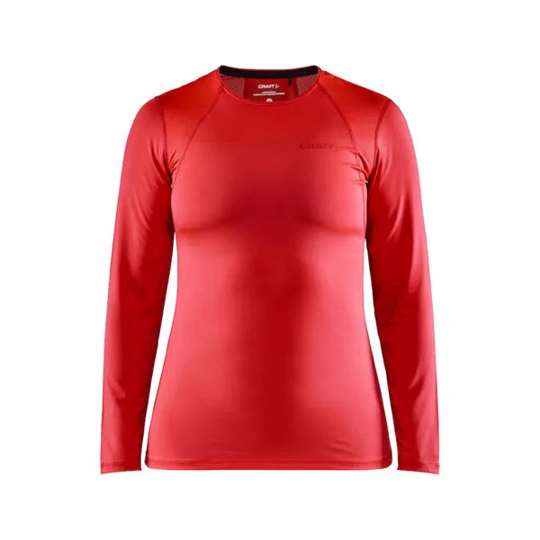 shirt lange mouwen dames craft rood voorzijde 261908769