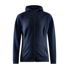 Craft Dames Hoodie Full Zip met Capuchon - Navy
