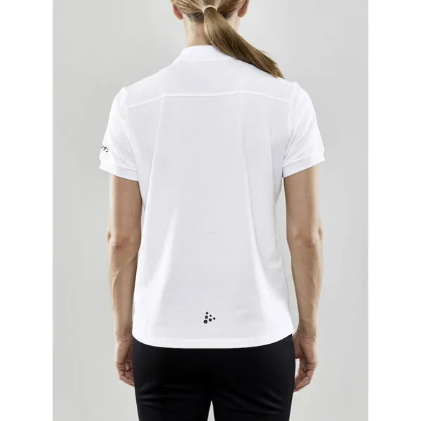 Poloshirt dames Craft sfeerbeeld, Wit - 261910746