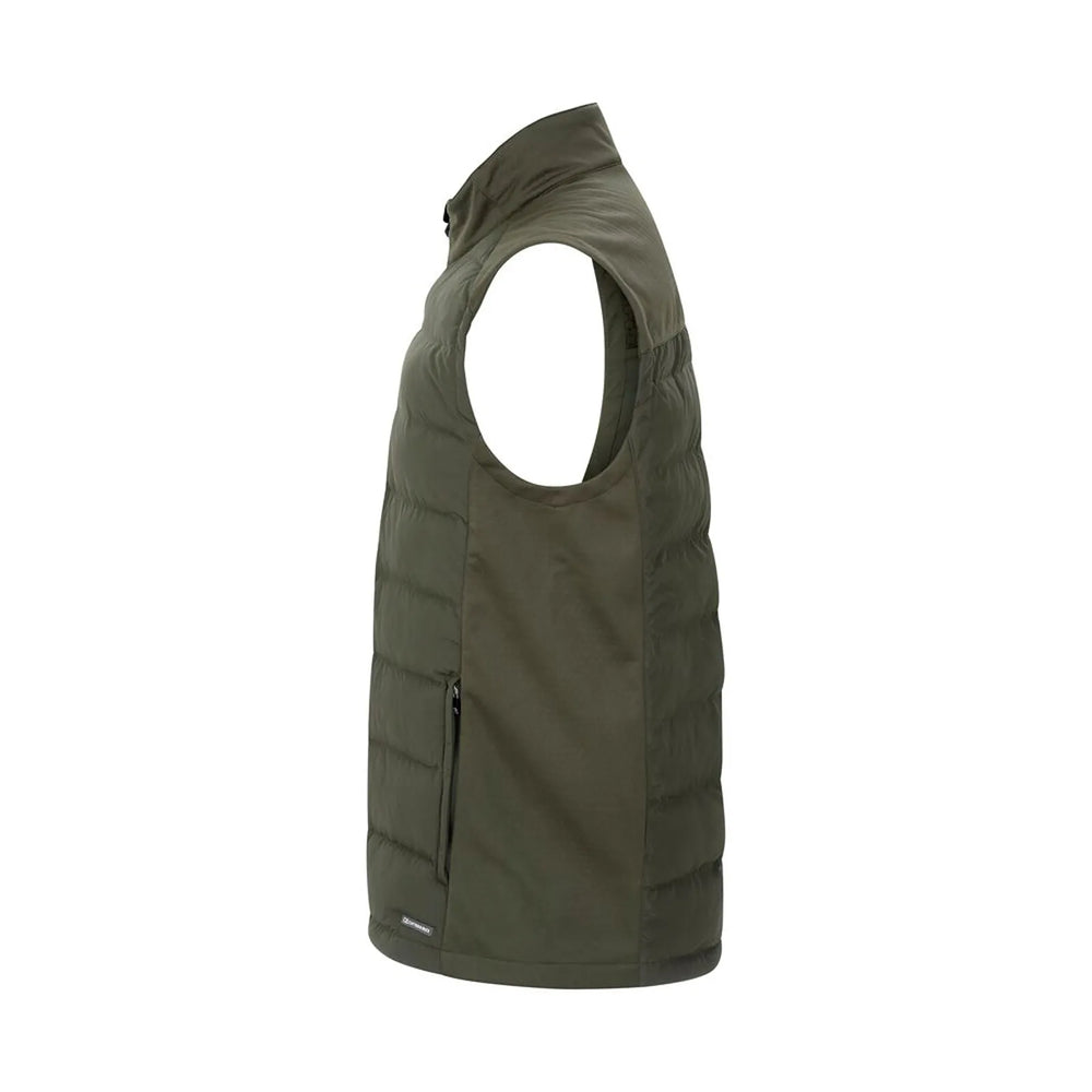 Oak Harbor bodywarmer met stretchpanelen - Groen