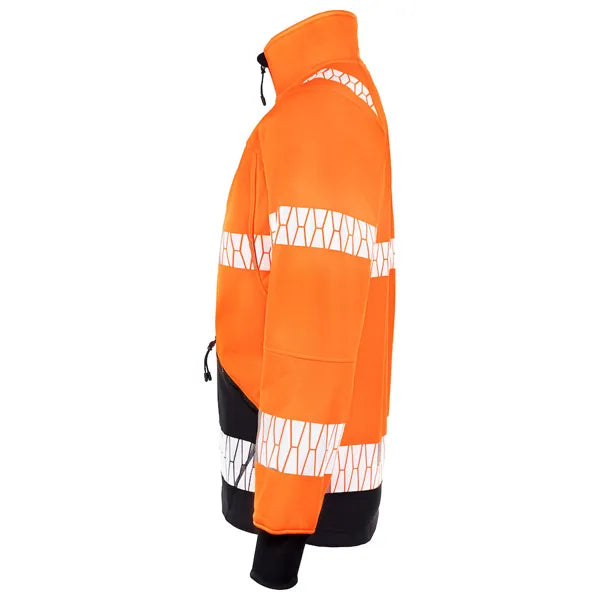 windblocker jacket 3 laags jobman oranje linkermouw 2665119055