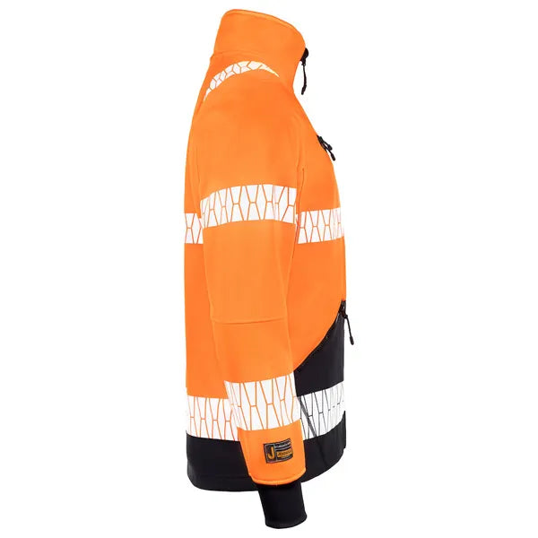 windblocker jacket 3 laags jobman oranje rechtermouw 2665119055