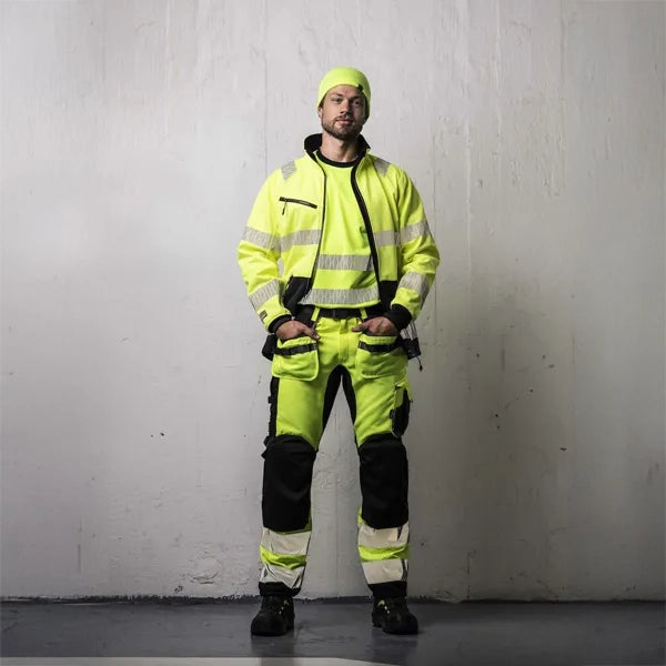 windblocker jacket 3 laags jobman sfeer foto geel 2665119055