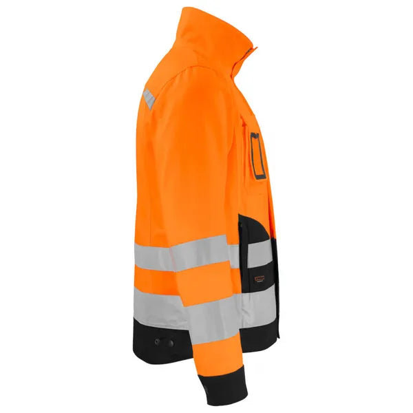 hi vis jacket jobman oranje rechtermouw 2665123162