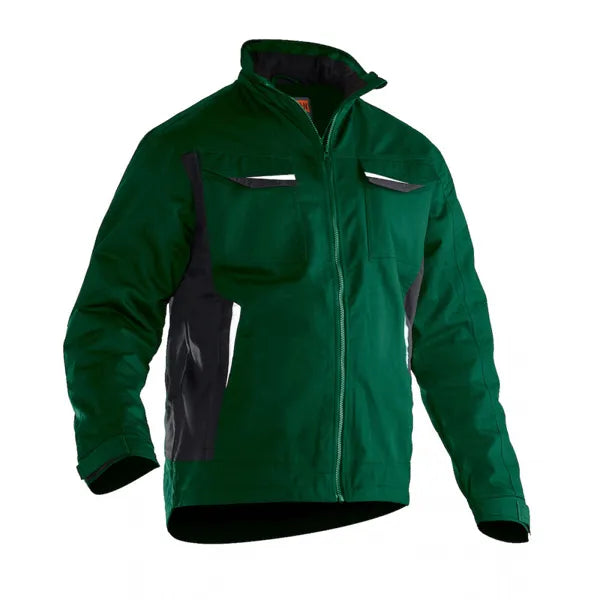 jacket reflectie comfortabel heren groen voorzijde 2665132720