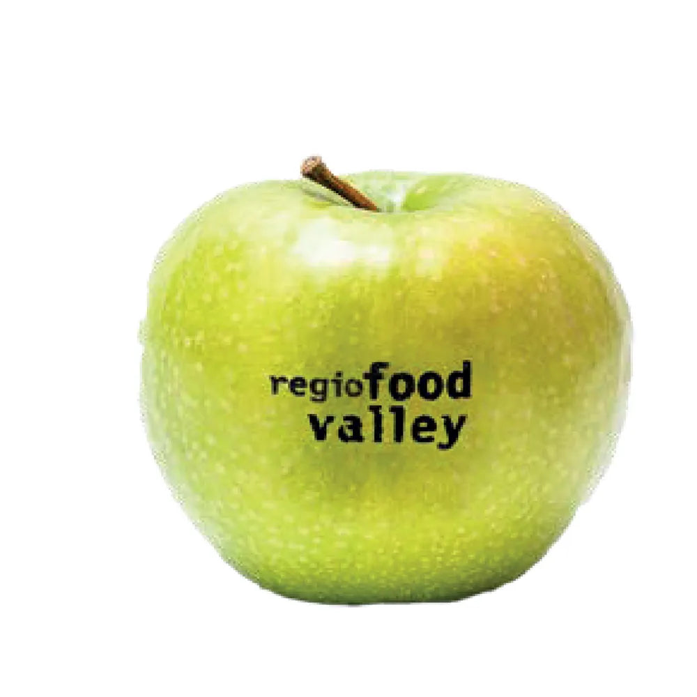 fruit bedrukken groene appel met logo 272000