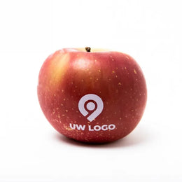 Appel met bedrukking, Rood - 272001