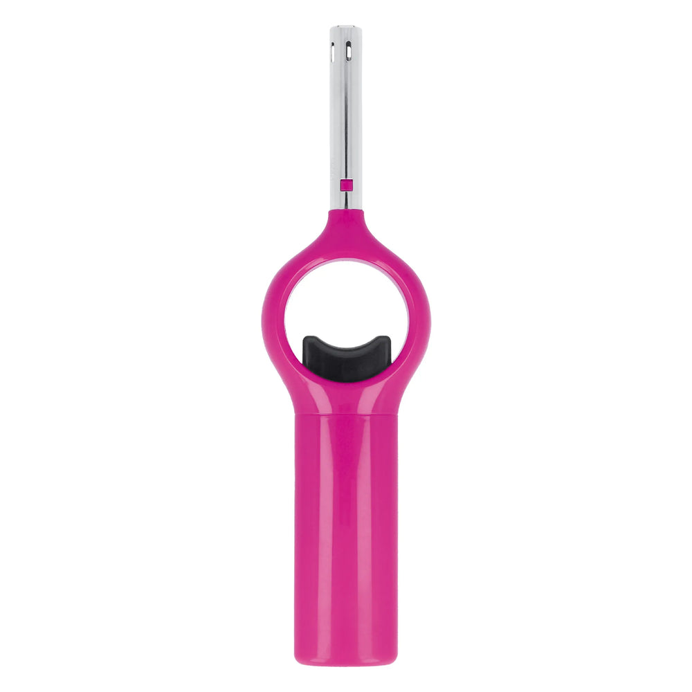 Felgekleurde navulbare aansteker roze 29LT90705