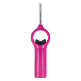 Felgekleurde navulbare aansteker roze 29LT90705