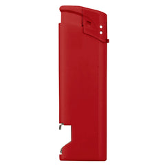 Elektronische aansteker met flesopener bedrukken - Rood