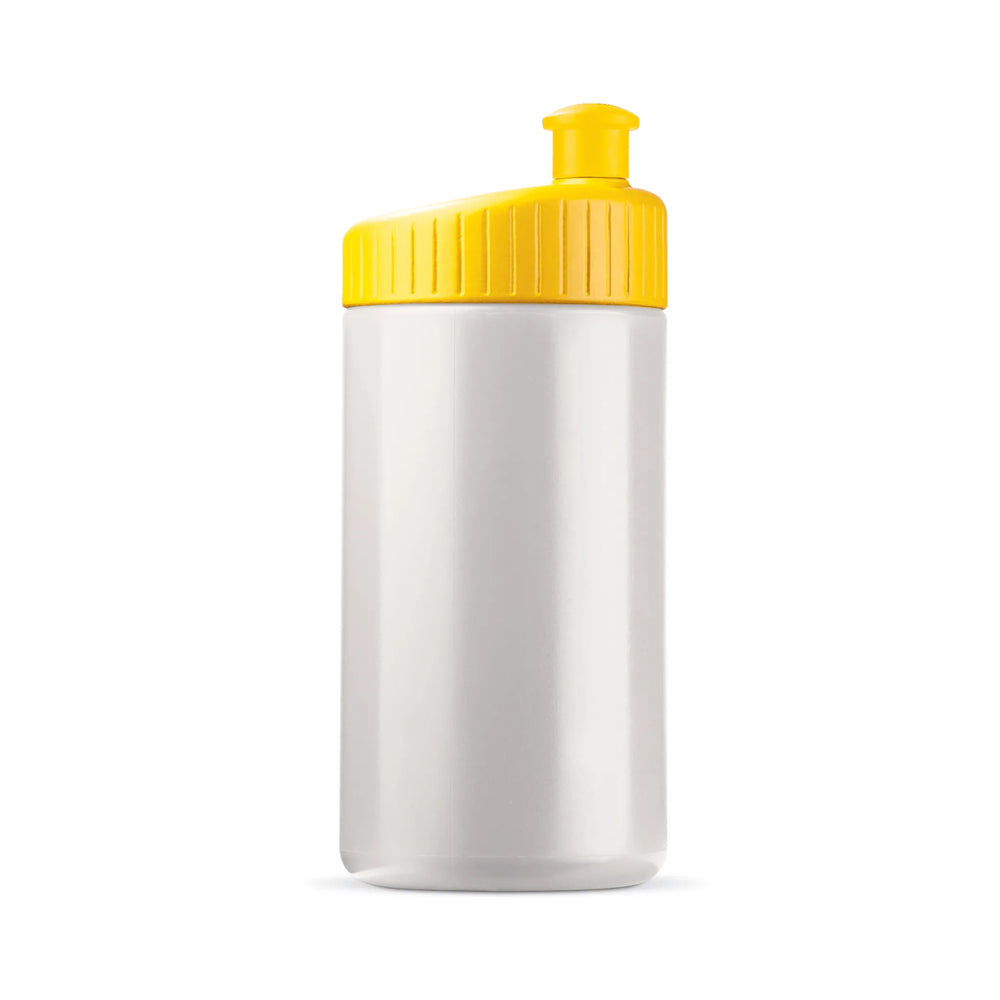 Novera Sprint sportbidon 500 ml, Wit en geel - 29LT98796
