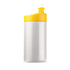Novera Sprint Sportbidon 500 ml – Soft-Squeeze & Europees Product – Wit-Geel