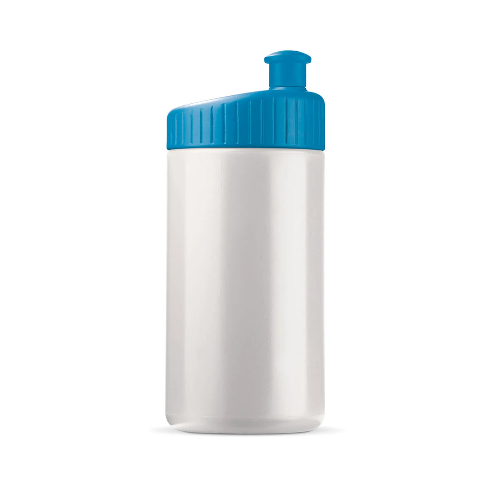 Novera Sprint sportbidon 500 ml, Wit en lichtblauw - 29LT98796
