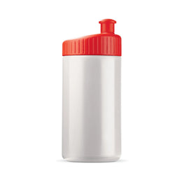 Novera Sprint sportbidon 500 ml, Wit en rood - 29LT98796