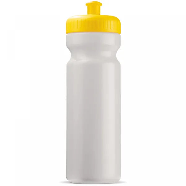 Novera Classic sportbidon 750 ml, Wit en geel - 29LT98797