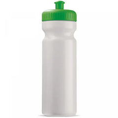 Novera Classic Sportbidon 750 ml – 100% Lekvrij & Soft-Squeeze - Wit Groen