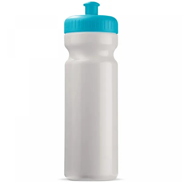 Novera Classic sportbidon 750 ml, Wit en lichtblauw - 29LT98797