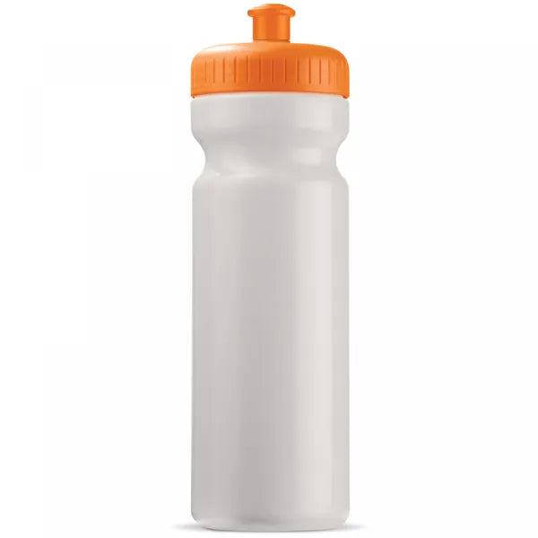 Novera Classic sportbidon 750 ml, Wit en oranje - 29LT98797