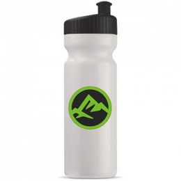 bidon lekvrij 750 ml wit zwart met logo 29lt98798