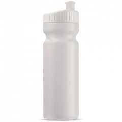 Novera Peak Sportbidon 750 ml – Ergonomisch & Soft-Squeeze - Wit