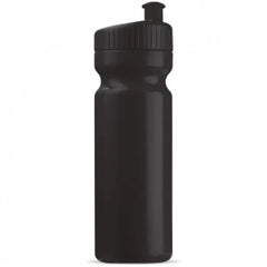 Novera Peak Sportbidon 750 ml – Ergonomisch & Soft-Squeeze - Zwart