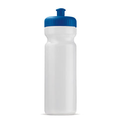 Novera Cane Bidon 750 ml – Biokunststof uit Suikerriet - Transparant met blauwe dop