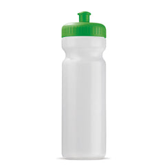 Novera Cane Bidon 750 ml – Biokunststof uit Suikerriet - Transparant met groene dop