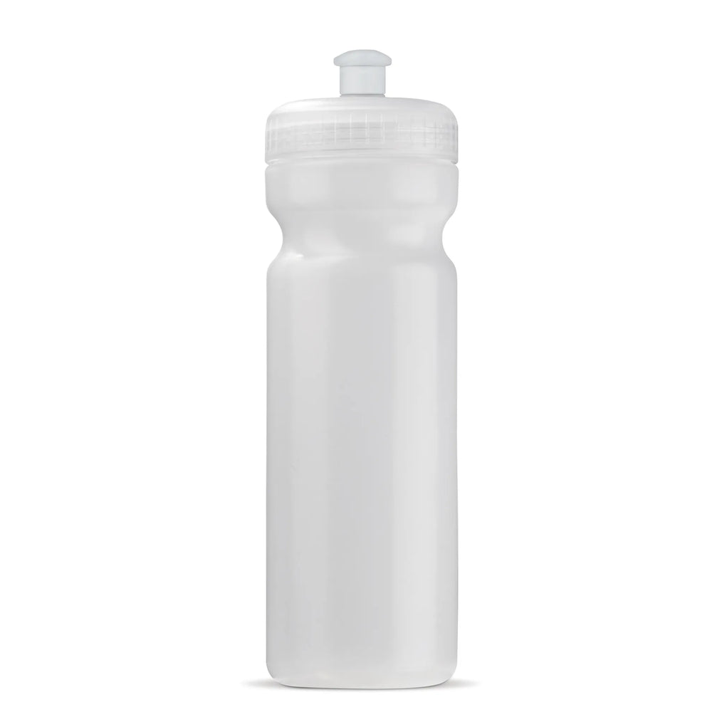 Novera Cane bidon 750 ml van biokunststof, Transparant en wit - 29LT98860