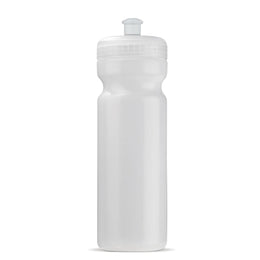 Novera Cane bidon 750 ml van biokunststof, Transparant en wit - 29LT98860