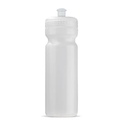 Novera Cane Bidon 750 ml – Biokunststof uit Suikerriet -Transparant met witte dop