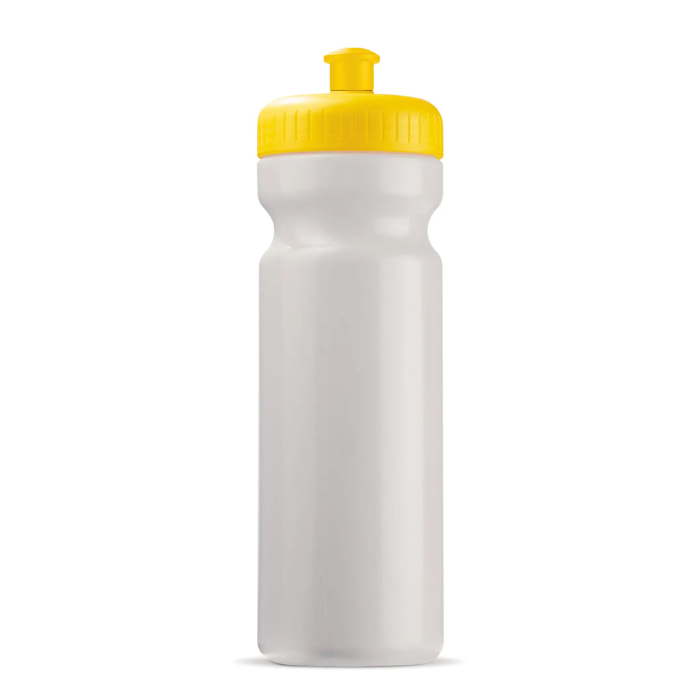 Novera Cane bidon 750 ml van biokunststof, Wit en geel - 29LT98860